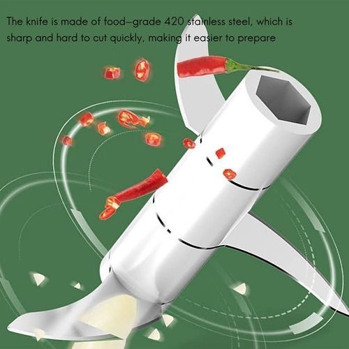 Picador De Ajo Multiuso Triturador De Ajo Electrico Usb-2