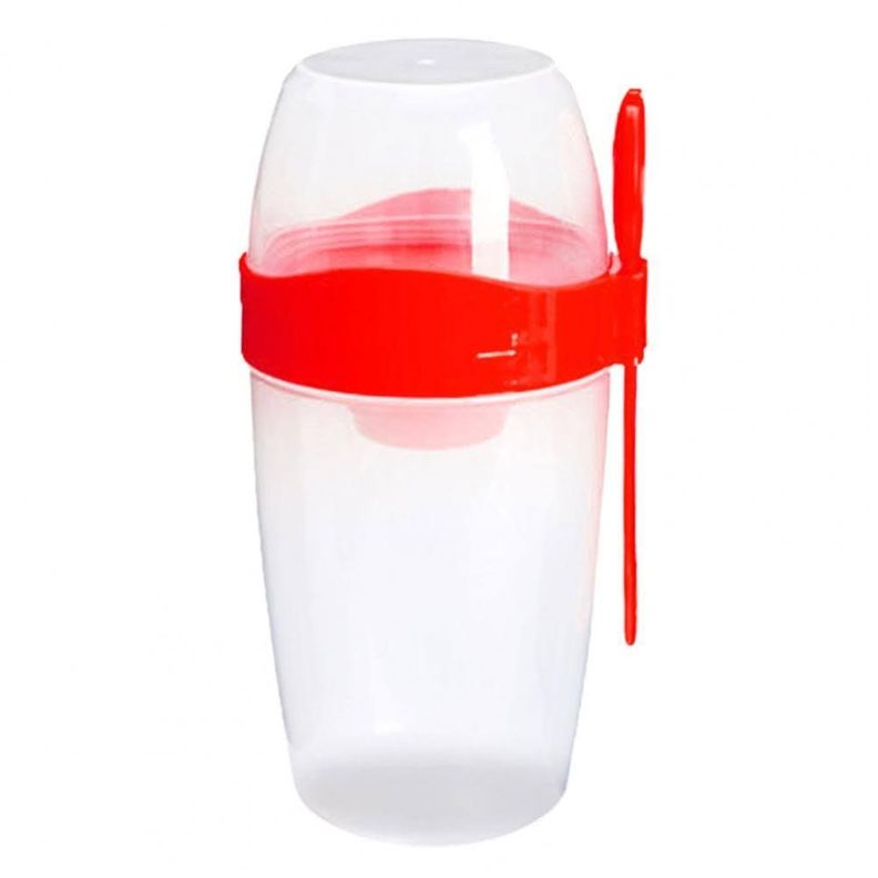 Tapper Contenedor Para Ensalada Con Salsero Cubierto 1000ml-0