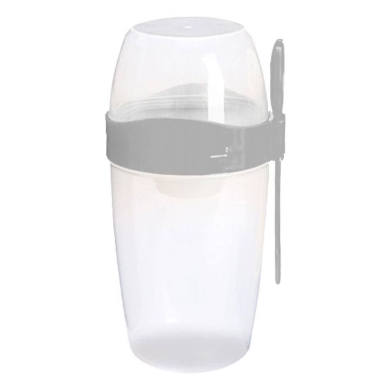 Tapper Contenedor Para Ensalada Con Salsero Cubierto 1000ml-6