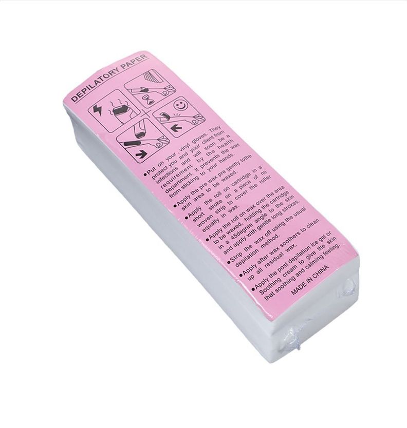 Bandas Depilatorias Papel Cera Para Depilar 100 Und-2