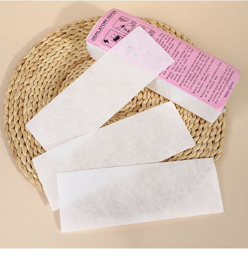 Bandas Depilatorias Papel Cera Para Depilar 100 Und-4