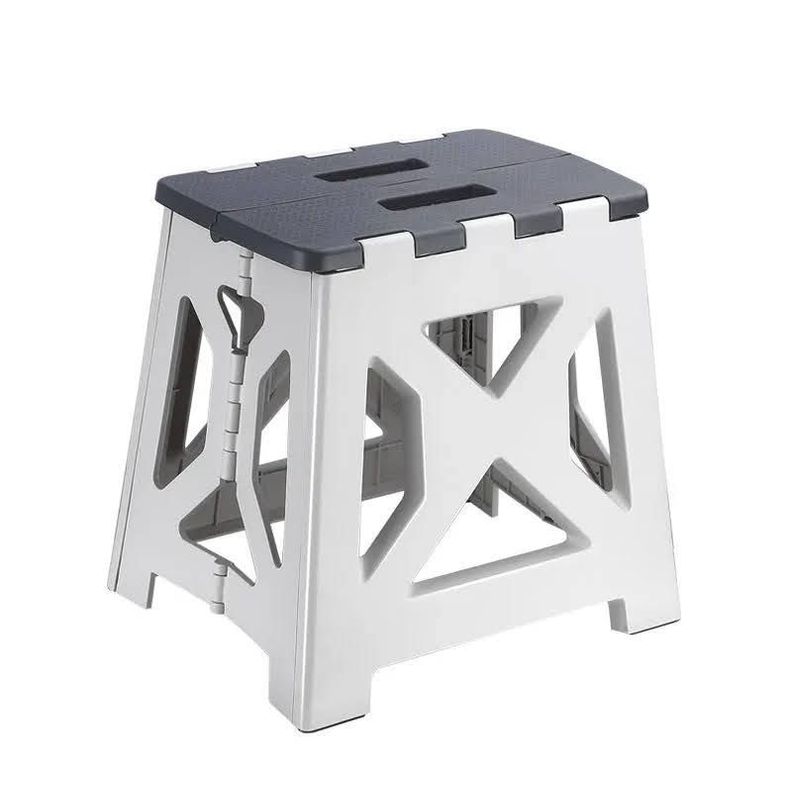 Piso Plegable Taburete Banquito Portátil Escala 31x21x27-0
