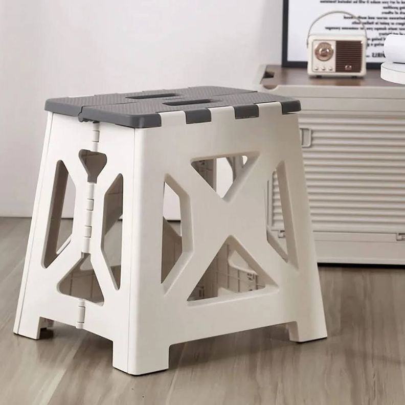 Piso Plegable Taburete Banquito Portátil Escala 31x21x27-5