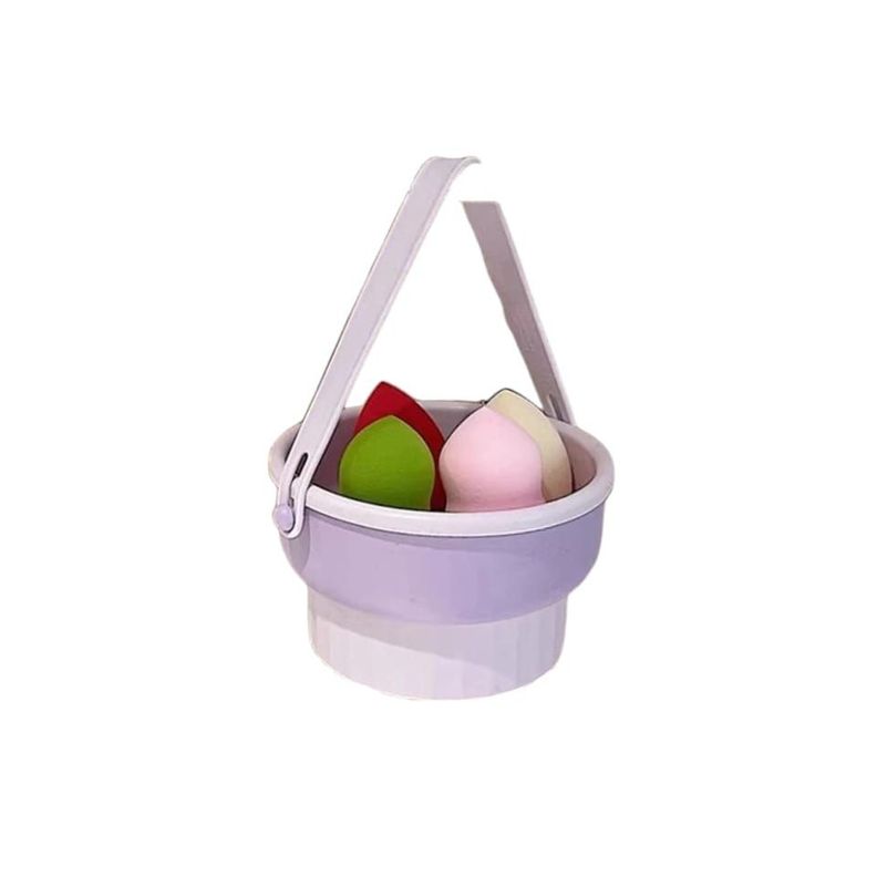 Cuenco Silicona Organizador Limpieza Brochas Maquillaje-2