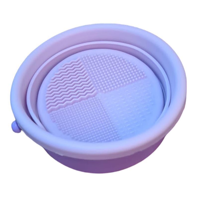 Cuenco Silicona Organizador Limpieza Brochas Maquillaje-6