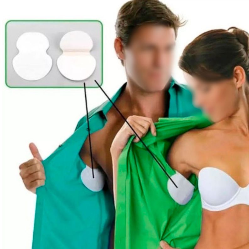 Almohadillas Sudor Axila 12 Unidades Parche Absorbente-1