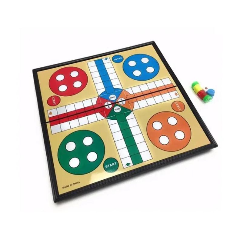 Ludo Magnetico Juego Mesa Clásico Educativo Tablero-4