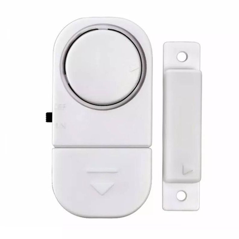 Pack x4 Alarma Sensor Magnetico Para Puertas y Ventanas-0