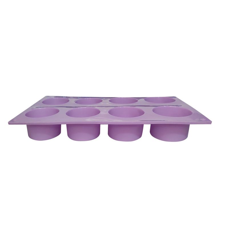 Molde Para Cupcakes De Silicona 8 Queques Reposteria Cocina-1