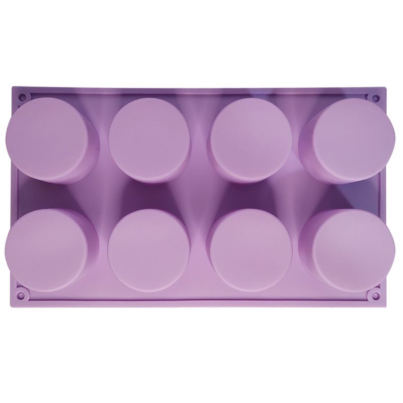 Molde Para Cupcakes De Silicona 8 Queques Reposteria Cocina-5
