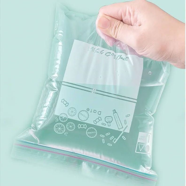 Bolsa Cierre Hermetico Reusable Cremallera Pequeña 18x16cm-3