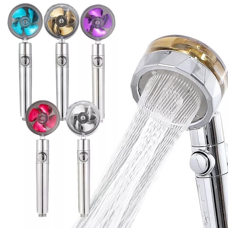 Cabezal Ducha Turbo Aumenta Presion Silver-5