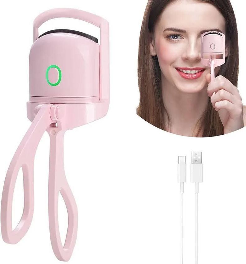 Rizador De Pestañas Elctrico De Larga Duración Carga USB-3