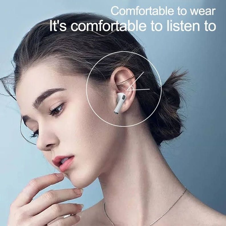 Audífonos 3ra Generación Compatible iPhone / Android Blanco-3