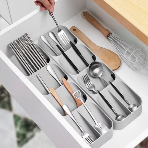 Organizador De Cubiertos Para Cajones Cubiertos-3