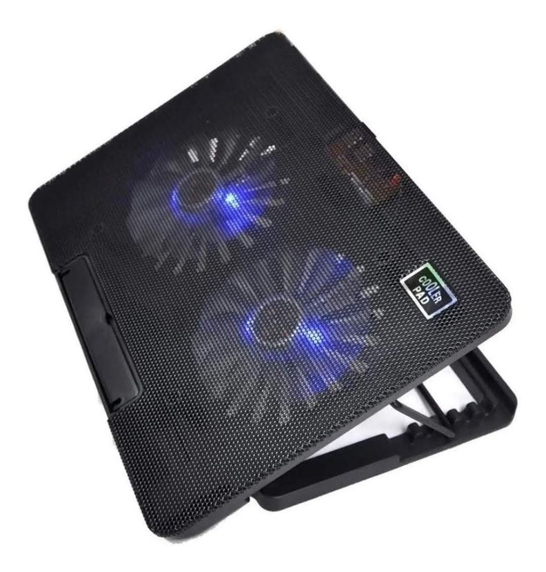 Base Ventilador Notebook Base Cooler Notebook Mesa Enfriador-0