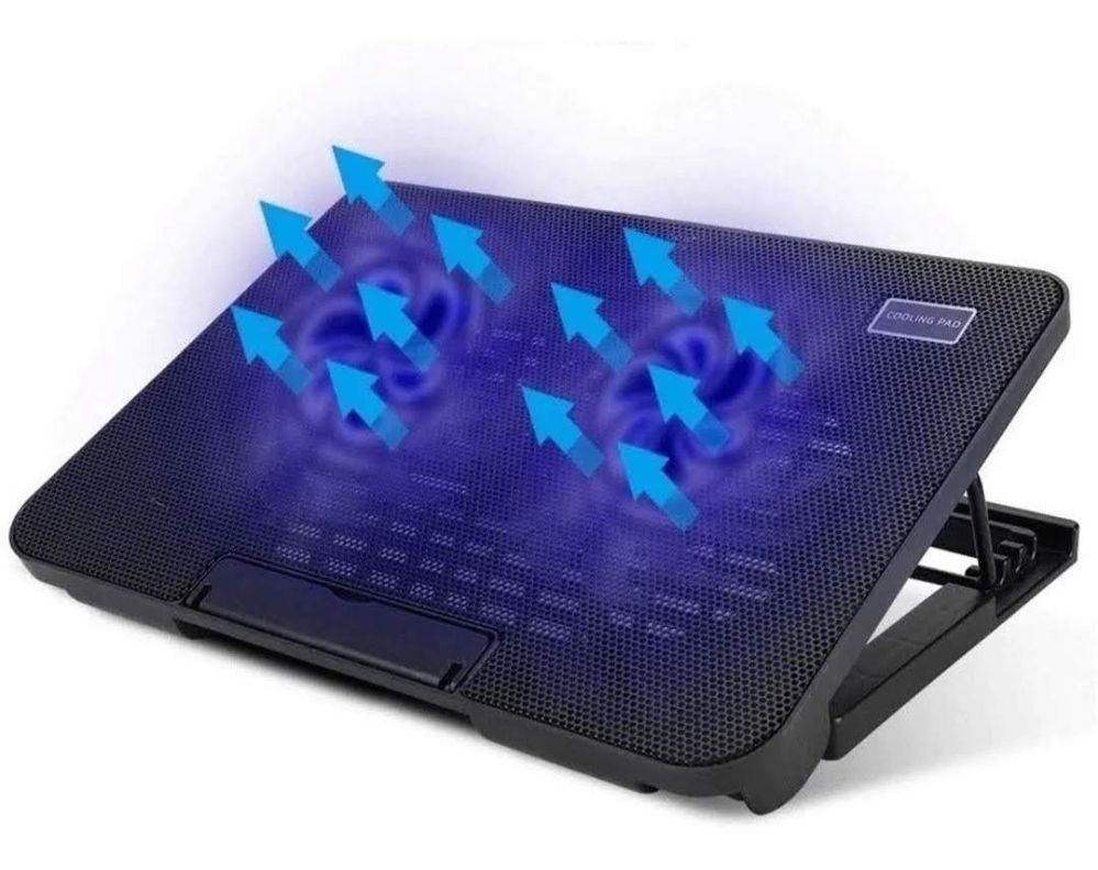 Base Ventilador Notebook Base Cooler Notebook Mesa Enfriador-2