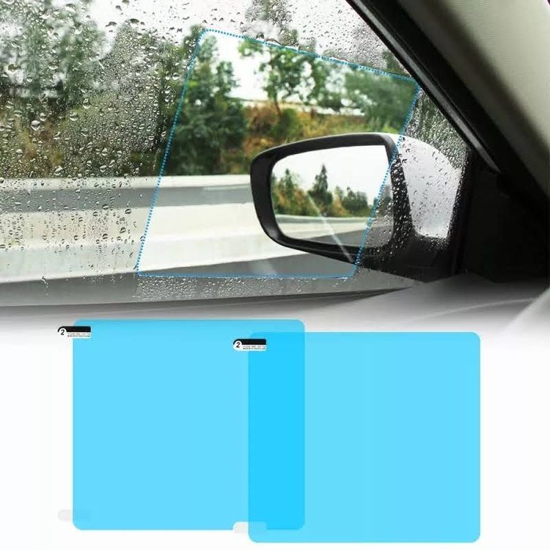 Pack x2 Lamina Antiempañante Retrovisor Espejo Anti Empañante-4