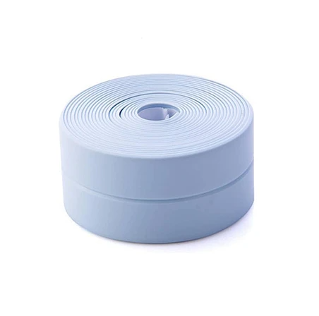 Tira Sellado Baño Impermeable Ducha Adhesiva 3,28cm x 5m-0