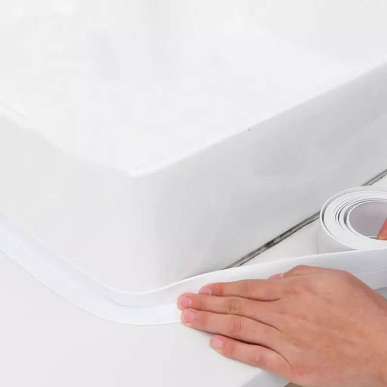 Tira Sellado Baño Impermeable Ducha Adhesiva 3,28cm x 5m-2