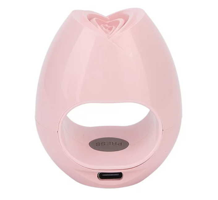 Mini Lampara Uv Manicure Led Uñas USB Soft Gel 16W Secador Rosa-0