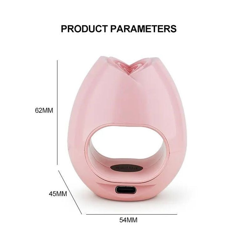 Mini Lampara Uv Manicure Led Uñas USB Soft Gel 16W Secador Rosa-2