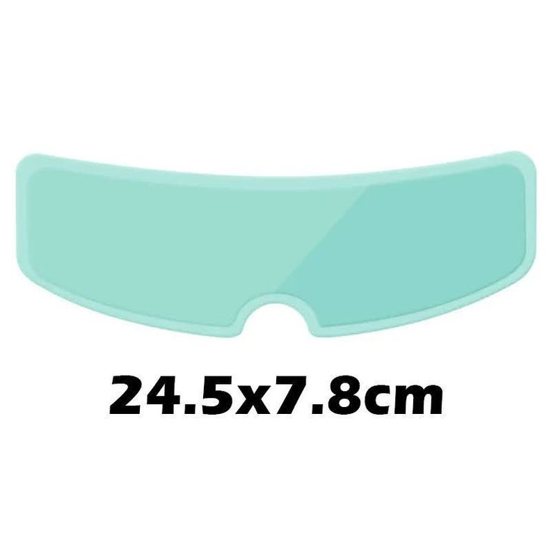 Pack Lamina Anti Luvia + Lamina Anti Empañante Para Casco Moto -3