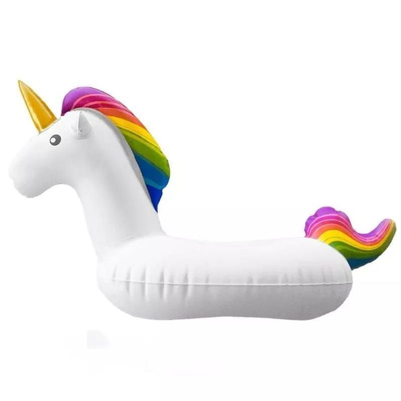Flotador Unicornio Inflable Piscina para Bebe 60cm Con Asas-2