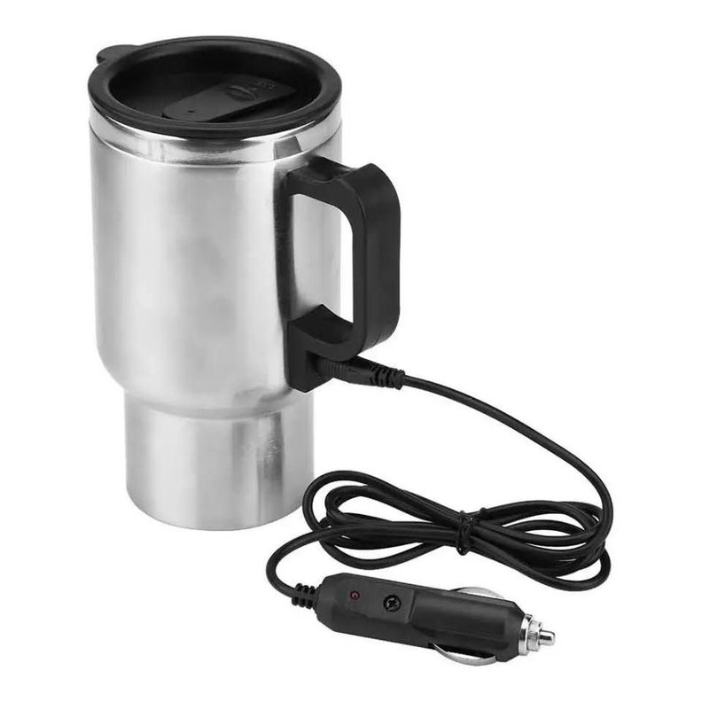 Vaso Tazon Termo Electrico Calentador Auto 12v Cafe Te-0