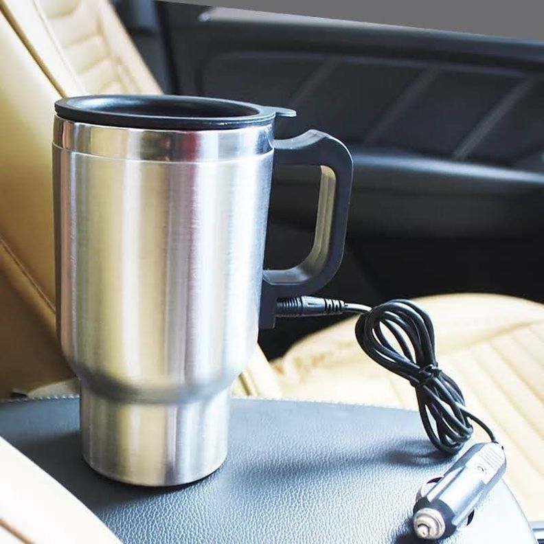 Vaso Tazon Termo Electrico Calentador Auto 12v Cafe Te-3