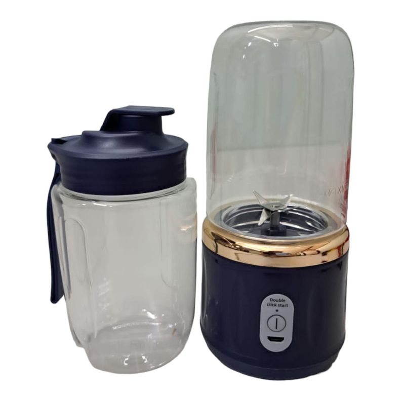 Juguera Licuadora Portatil Recargable Termo 400ml Frutas Verduras-0