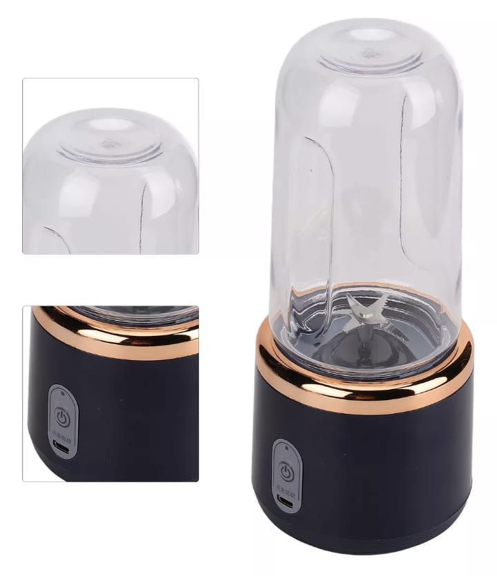Juguera Licuadora Portatil Recargable Termo 400ml Frutas Verduras-2