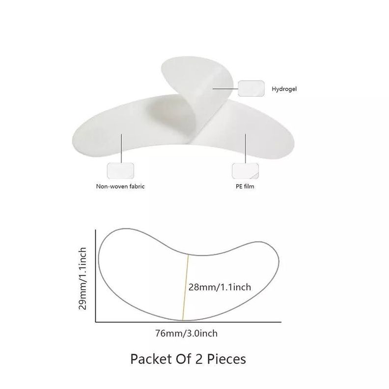 30 Parches Hidrogel Para Lifting Y Extensiones De Pestañas-5