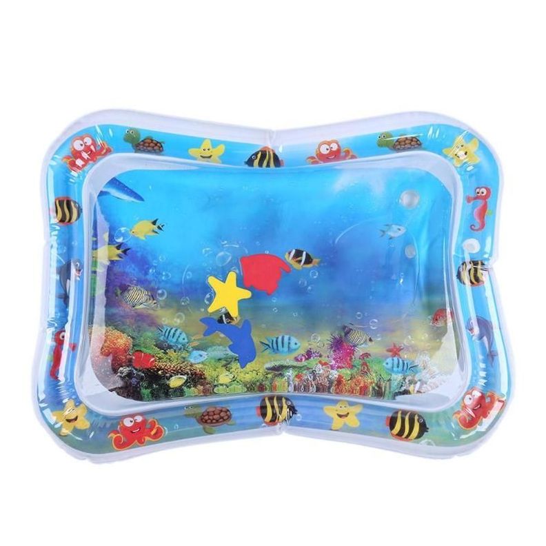 Alfombra de Agua Infable Sensorial para Bebe Cojin Estimulacion-3