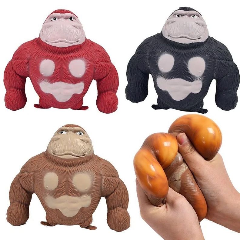 Gorila Antiestres Juguete Elastico Squishy Sensorial TikTok-2