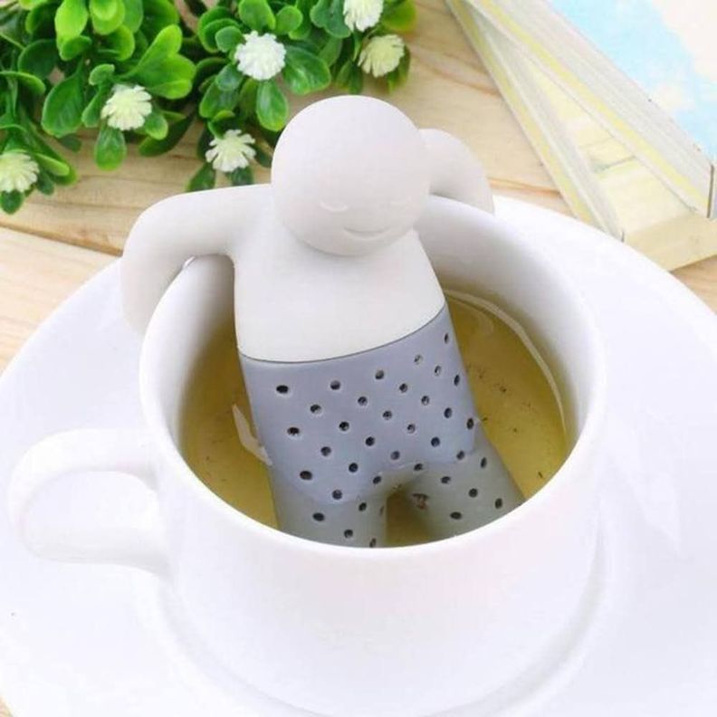 Infusor De Te De Silicona Hombrecito Colador Te-3