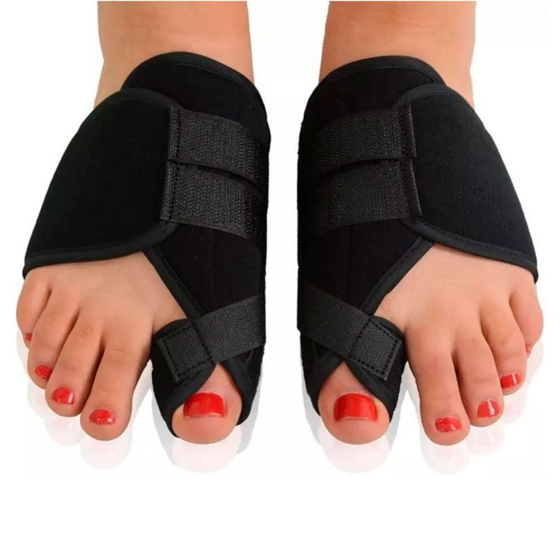 Corrector De Juanete Nocturno Par Ambos Pies Hallux Valgus-0