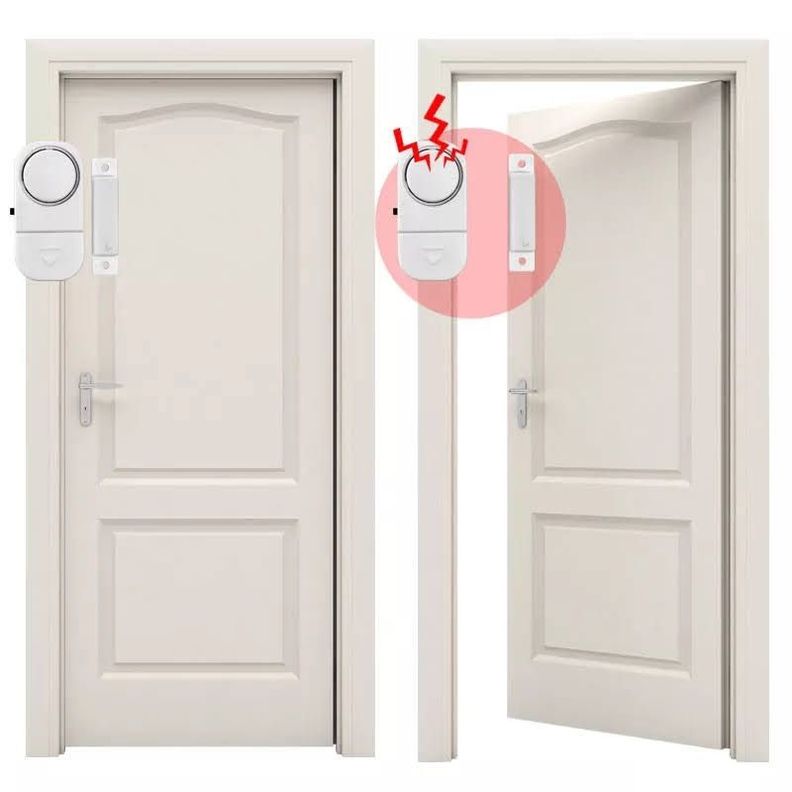 Sensor Magnetico Alarma Para Puerta Ventana 90ds-4