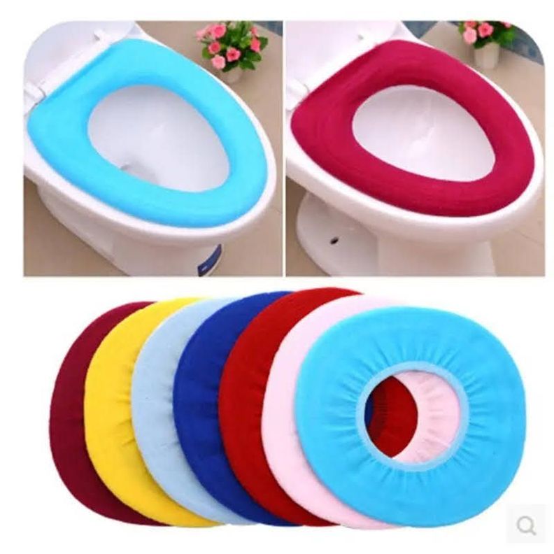 Pack x2 Funda Asiento Baño WC Tapa Universal Calida Inodoro -2