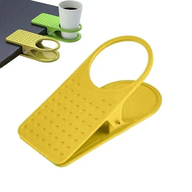 Porta Vasos Soporte Clip Escritorio Mesa -4