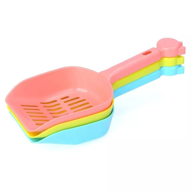 Pala Recoge Fecas para Gatos Pala Para Arenero Reusable Gatitos-1