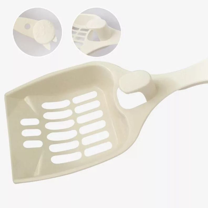 Pala Recoge Fecas para Gatos Pala Para Arenero Reusable Gatitos-4