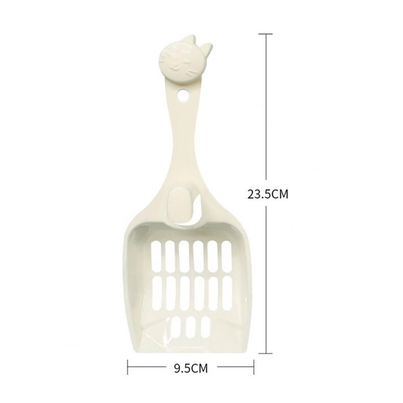 Pala Recoge Fecas para Gatos Pala Para Arenero Reusable Gatitos-5