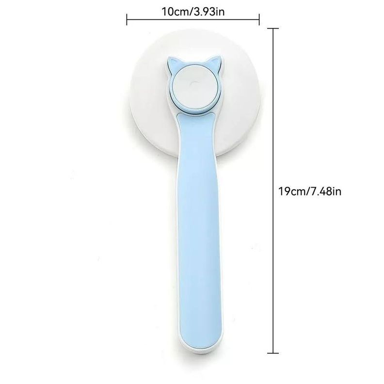 Cepillo De Facil Limpieza Con Boton Extractor Para Mascota-2
