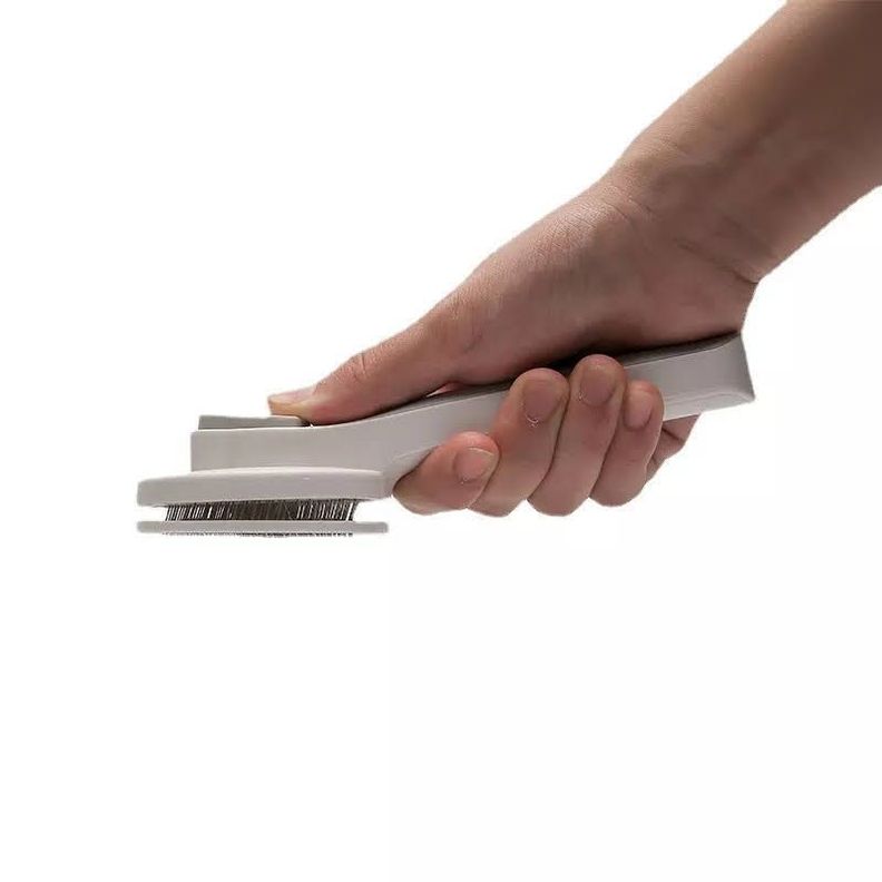 Cepillo De Facil Limpieza Con Boton Extractor Para Mascota-4