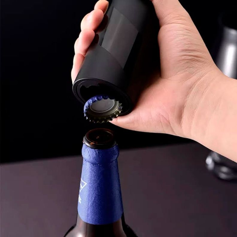 Abridor Cervezas Destapador Botellas Automatico Magnetico-4