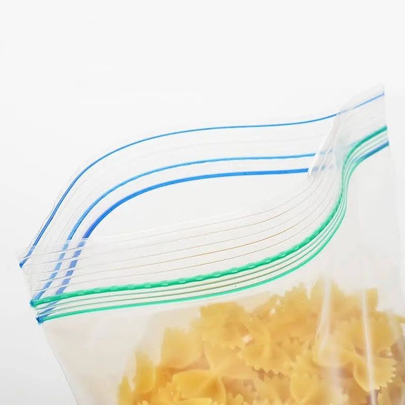 Bolsa Cierre Hermetico Reusable Cremallera Mediana 23x18cm-0