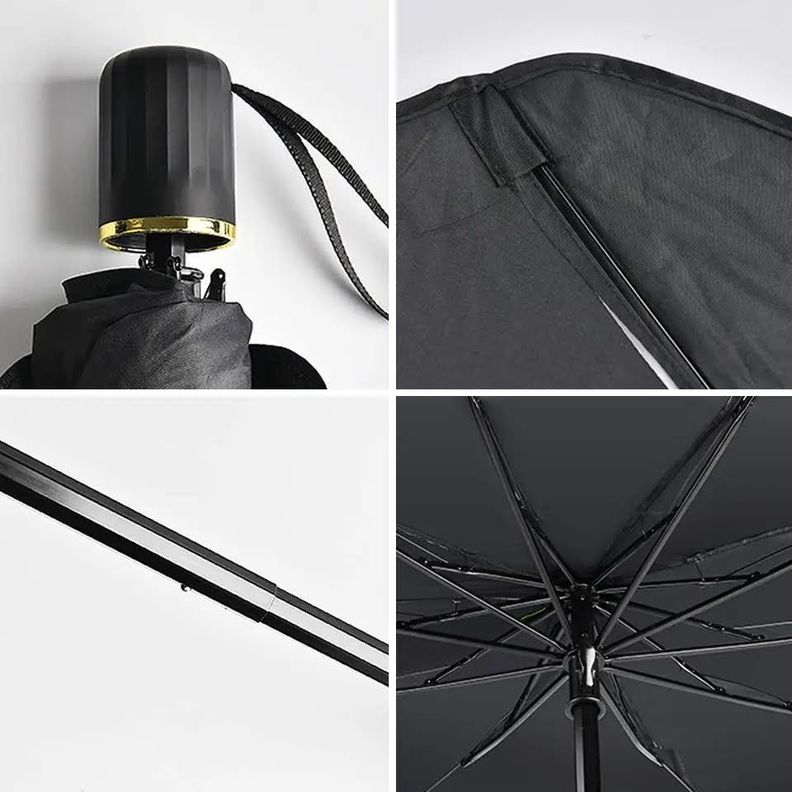 Quitasol Parasol Parabrisas Auto Tipo Sombrilla Cubre Sol-4