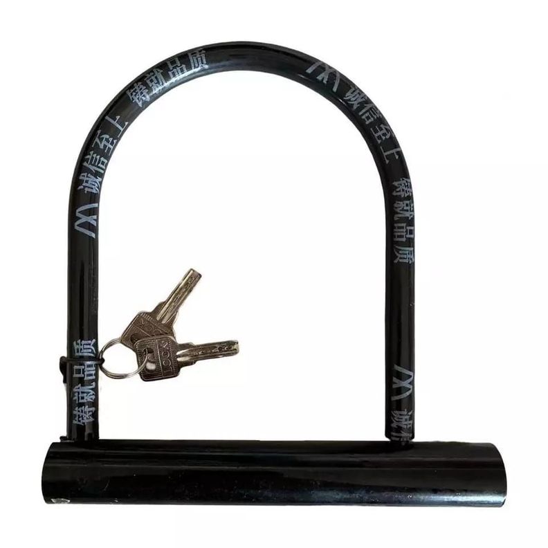 Candado Tipo U Lock Seguridad Moto Bicicletas Antirobo-2