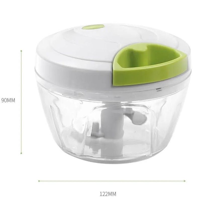 Picador Alimentos Manual Procedador Multiuso Ajo Cebolla-1